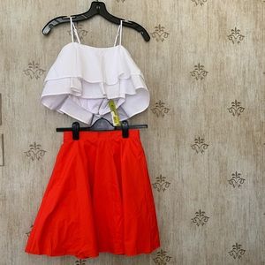 Gianni Bini Set- skirt and crop top